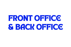 front office and back office